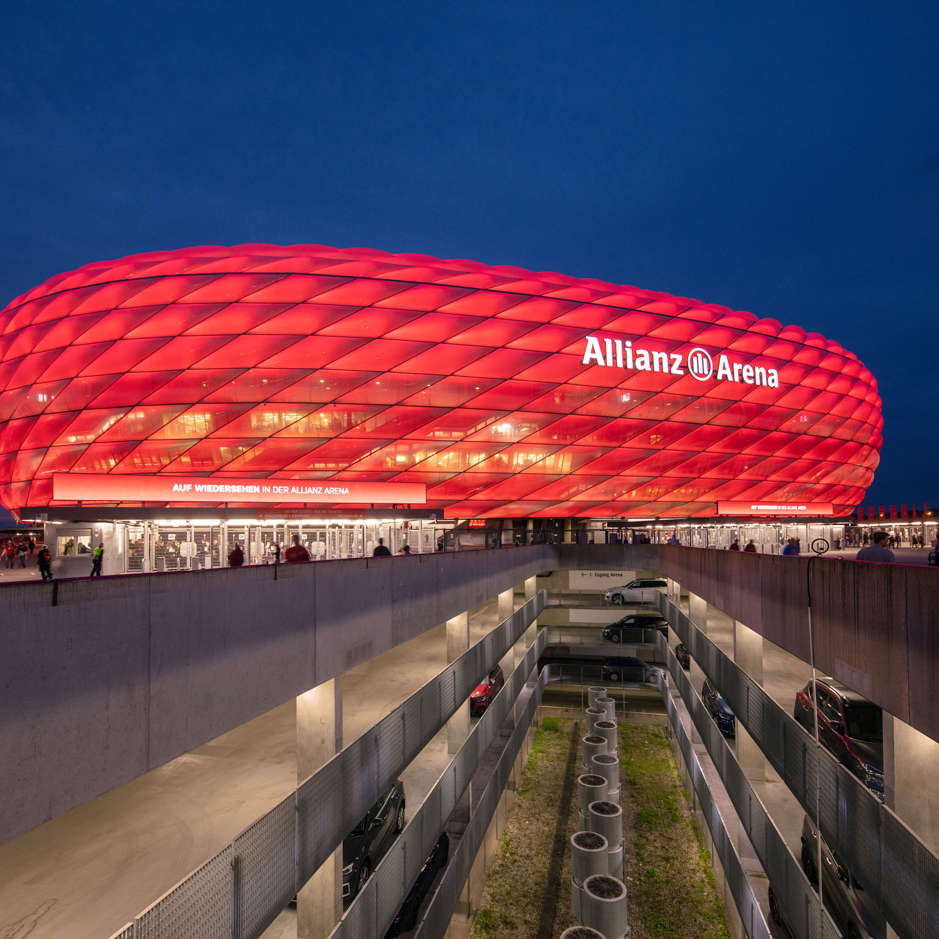 Travel & parking for the Allianz Arena on match days