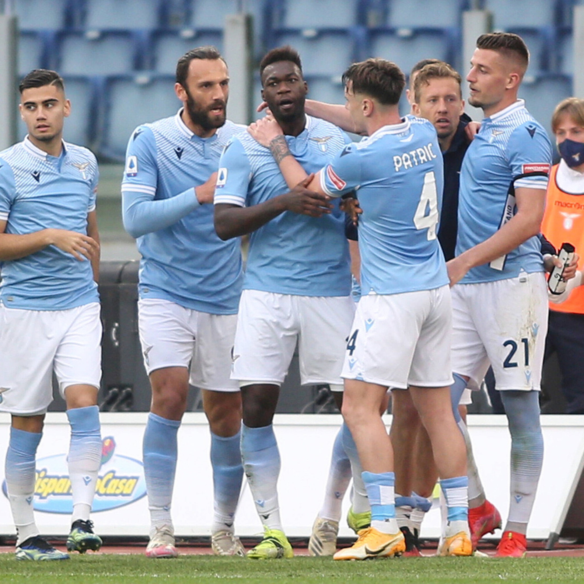 Lazio Win Against Crotone Ahead Of Bayern Clash