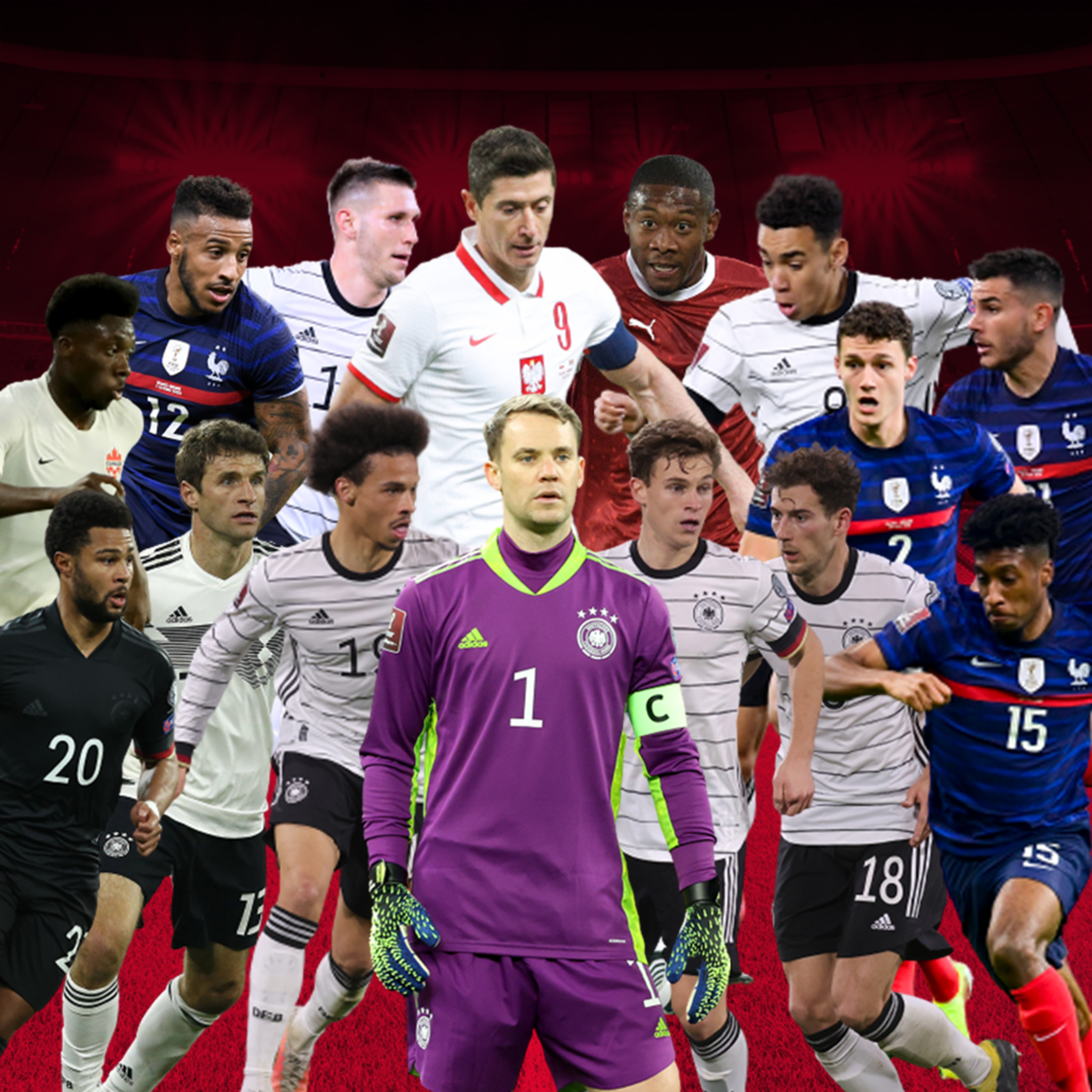 Dfb Elf Verpasst Halbfinale Zwei Bayern Tore Fur Frankreich
