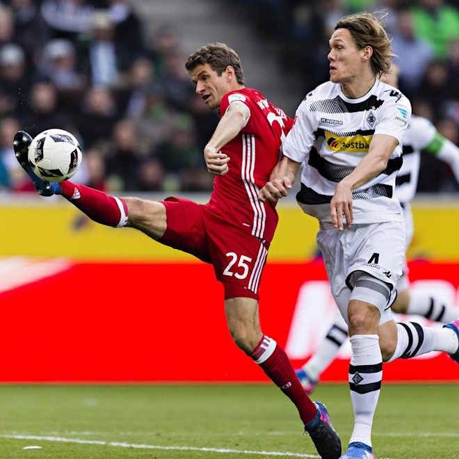 Aufstellung Gladbach Vs Fc Bayern Bundesliga 16 17
