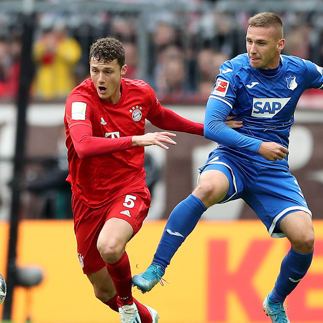 Line Ups Fc Bayern Vs Hoffenheim Bundesliga 19 20