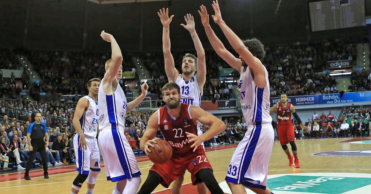 Basketball Die Highlights vom Duell mit Zenit St. Petersburg