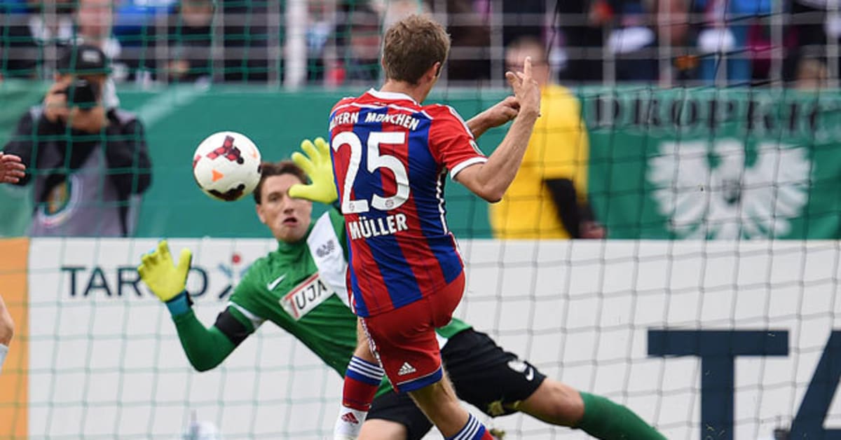Preußen Münster v Bayern DFB Cup highlights Preußen Münster v Bayern DFB Cup highlights