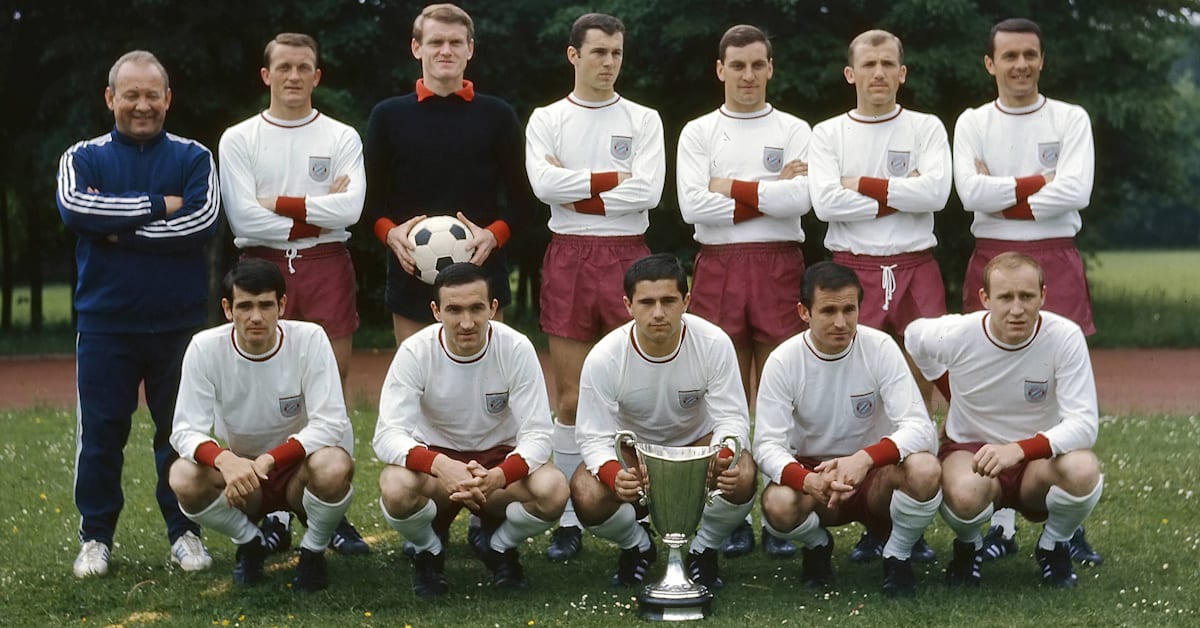 1967 European Cup FC Bayern's first international breakthrough
