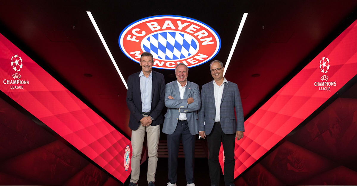 Players' tunnel at Allianz Arena given new, FC Bayern design