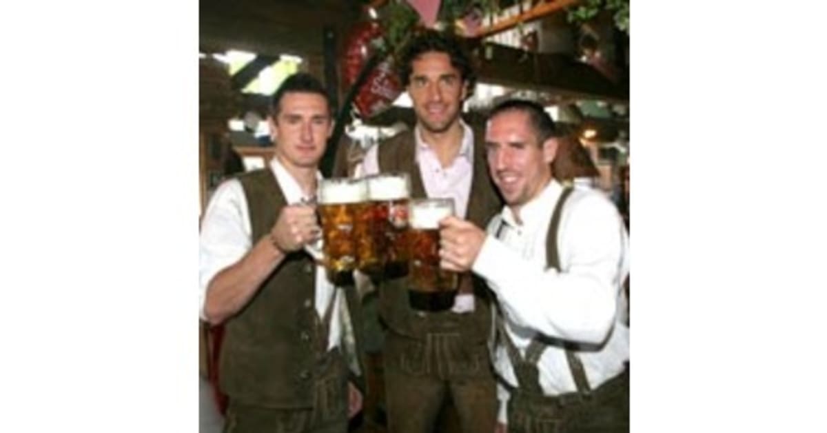 Reds stars on parade at the Oktoberfest