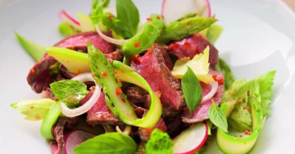 Thailändischer Rindfleischsalat