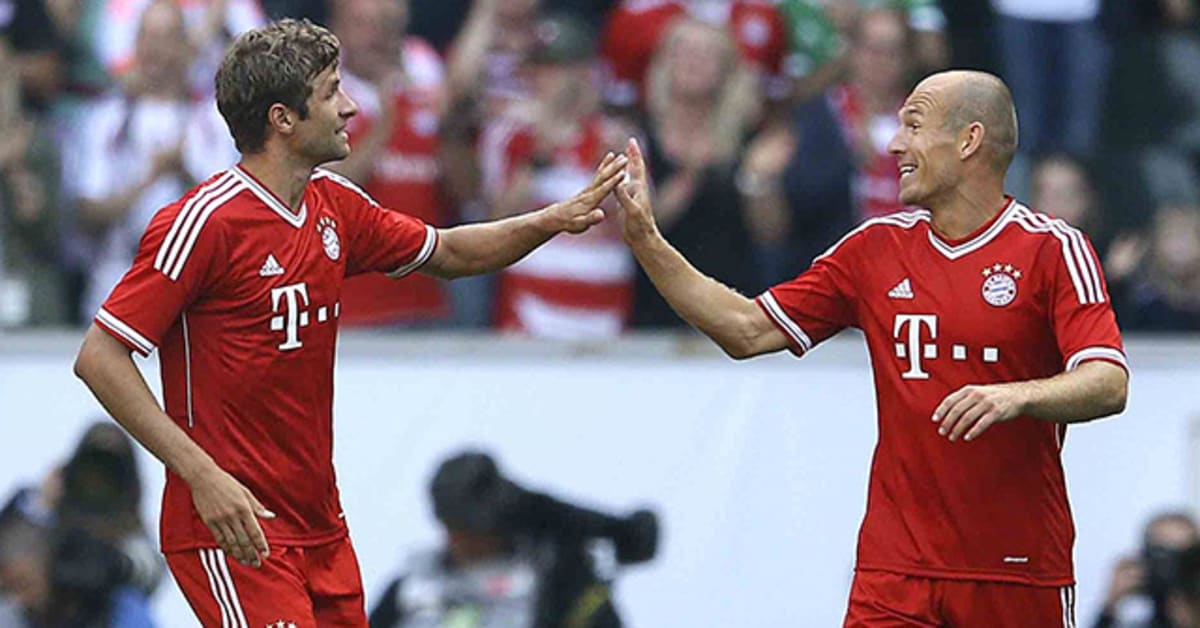 Top Ranking For Muller And Robben
