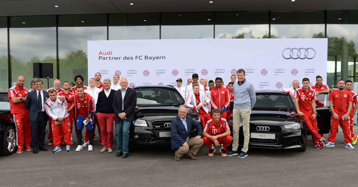 Neue Audis für die Bayern