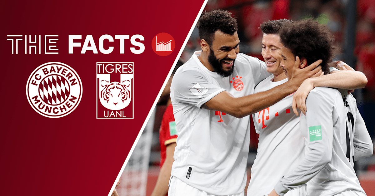 5 facts figures on Bayern vs. Tigres UANL