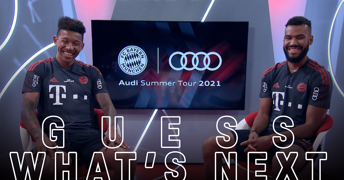 Video Guess What's Next with Choupo, Richards and US athletes