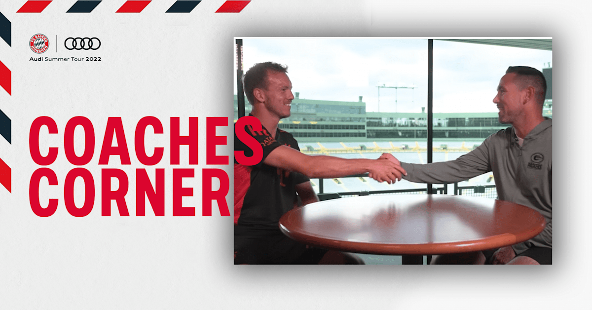 Coaches Corner with Julian Nagelsmann and the Green Bay Packers' Matt