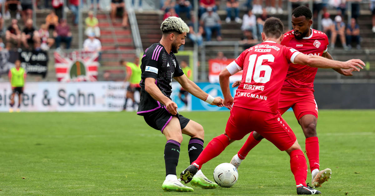 Würzburger Kickers - FC Bayern Amateure: Das Spiel in voller Länge