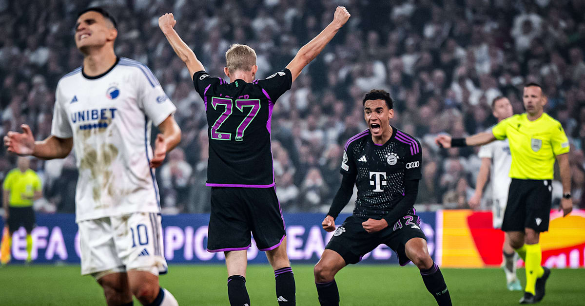Galerie, Champions League FC Kopenhagen FC Bayern