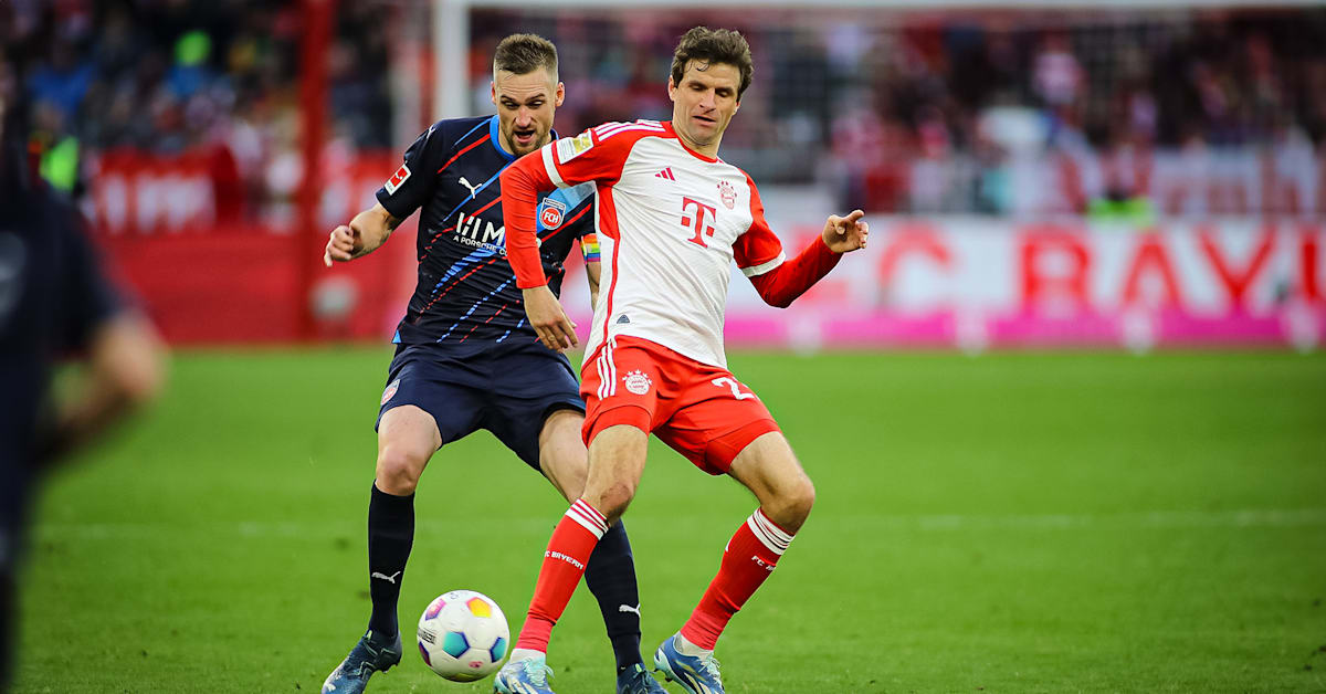 FC Bayern 1. FC Heidenheim Das Spiel in voller Länge