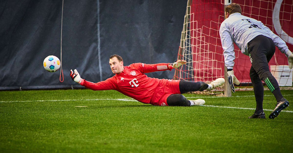 Gallery Final training before the Bundesliga game in Augsburg