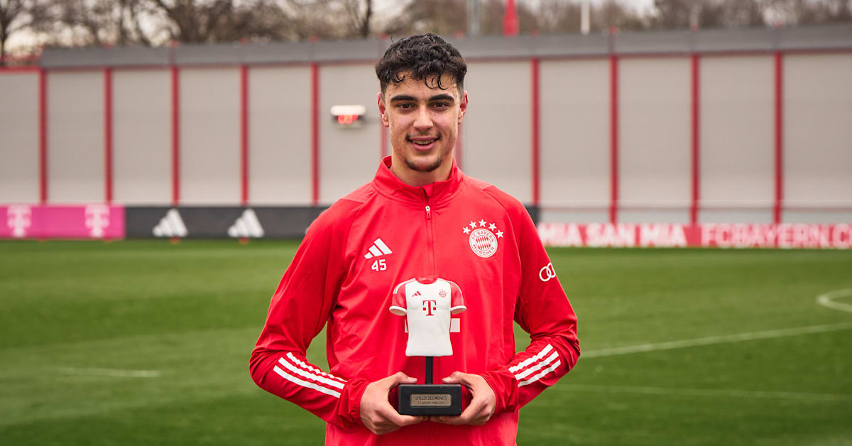 Aleksandar Pavlović es el jugador del mes del FC Bayern en febrero de 2024