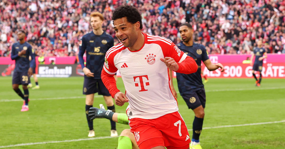 Video: Serge Gnabry wins FC Bayern Goal of the Month for March 2024