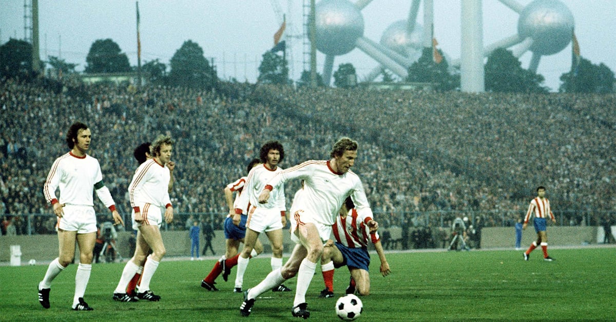 FC Bayern Atlético Madrid Landesmeisterfinale 1974 relive