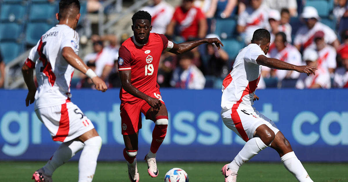 Copa América: Davies and Canada victorious over Peru