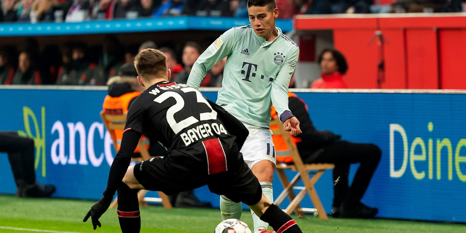 Live ticker Leverkusen vs. FC Bayern Bundesliga 18/19