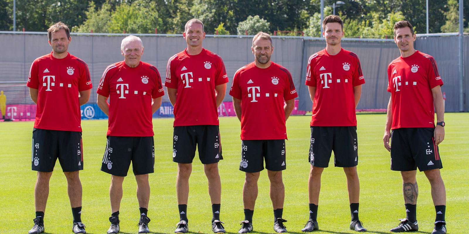 Flick und sein Team Das Trainergespann des FC Bayern