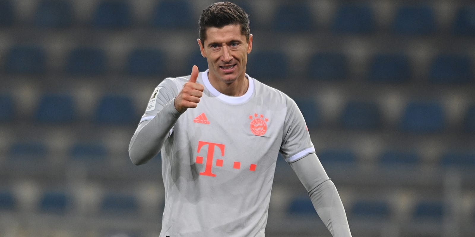 Robert Lewandowski wins Goal 50