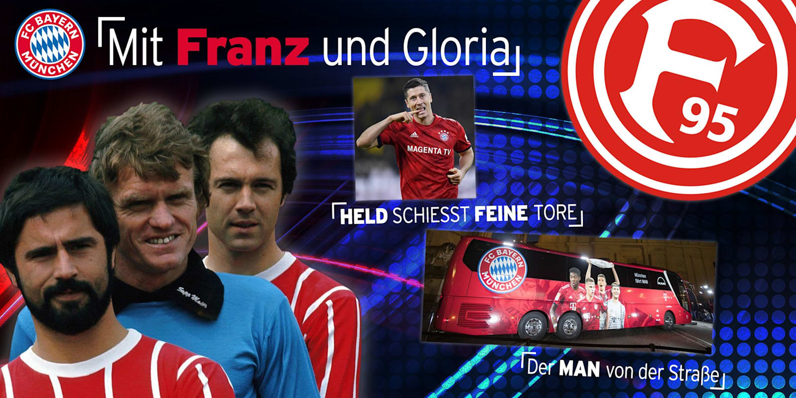 Mit Franz und Gloria