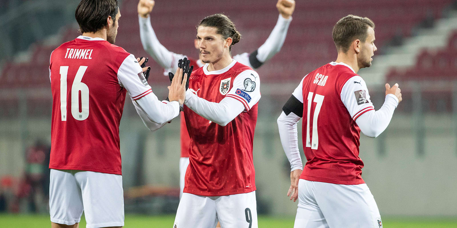 Sabitzer and Austria win in final World Cup qualifier