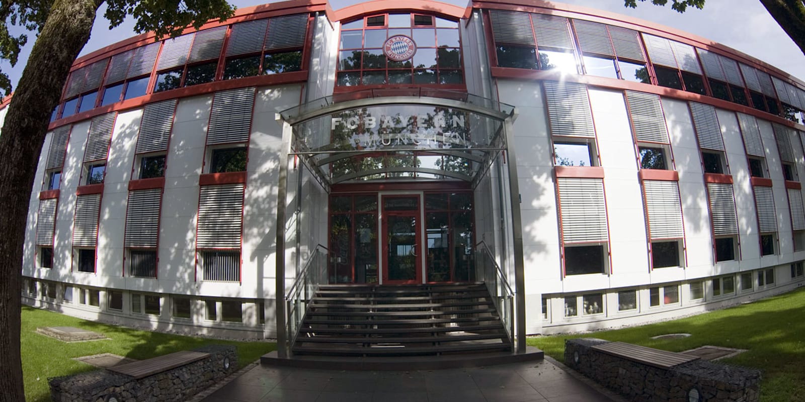 Die FCB-Geschäftsstelle an der Säbener Straße