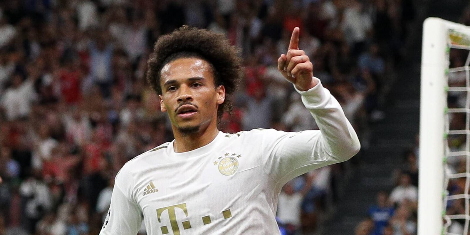 Leroy Sané, FC Bayern, Celebración