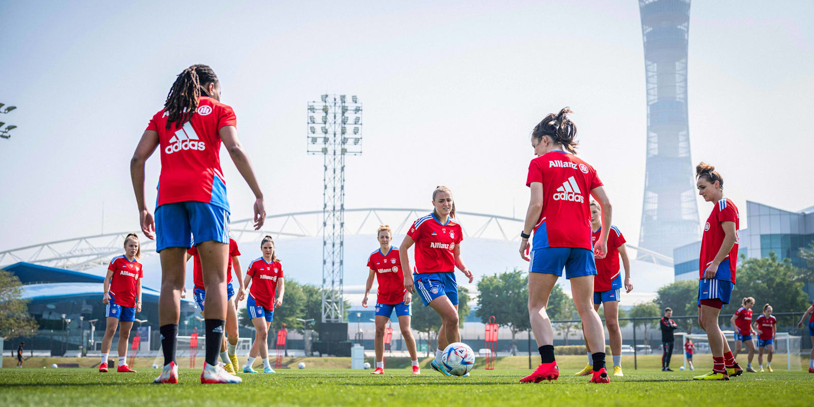 FC Bayern Women training camp