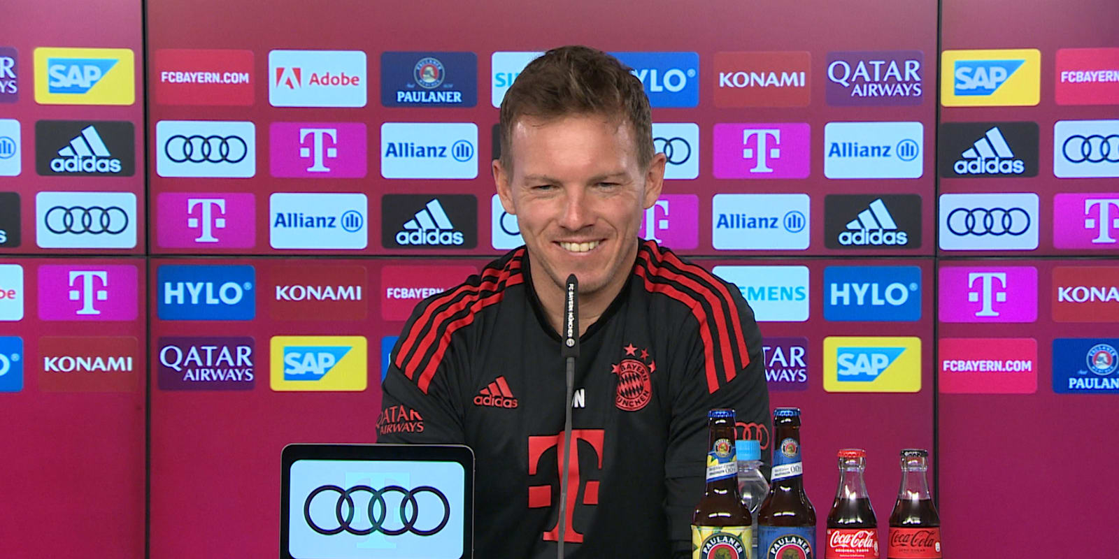 Julian Nagelsmann Pressetalk FC Bayern