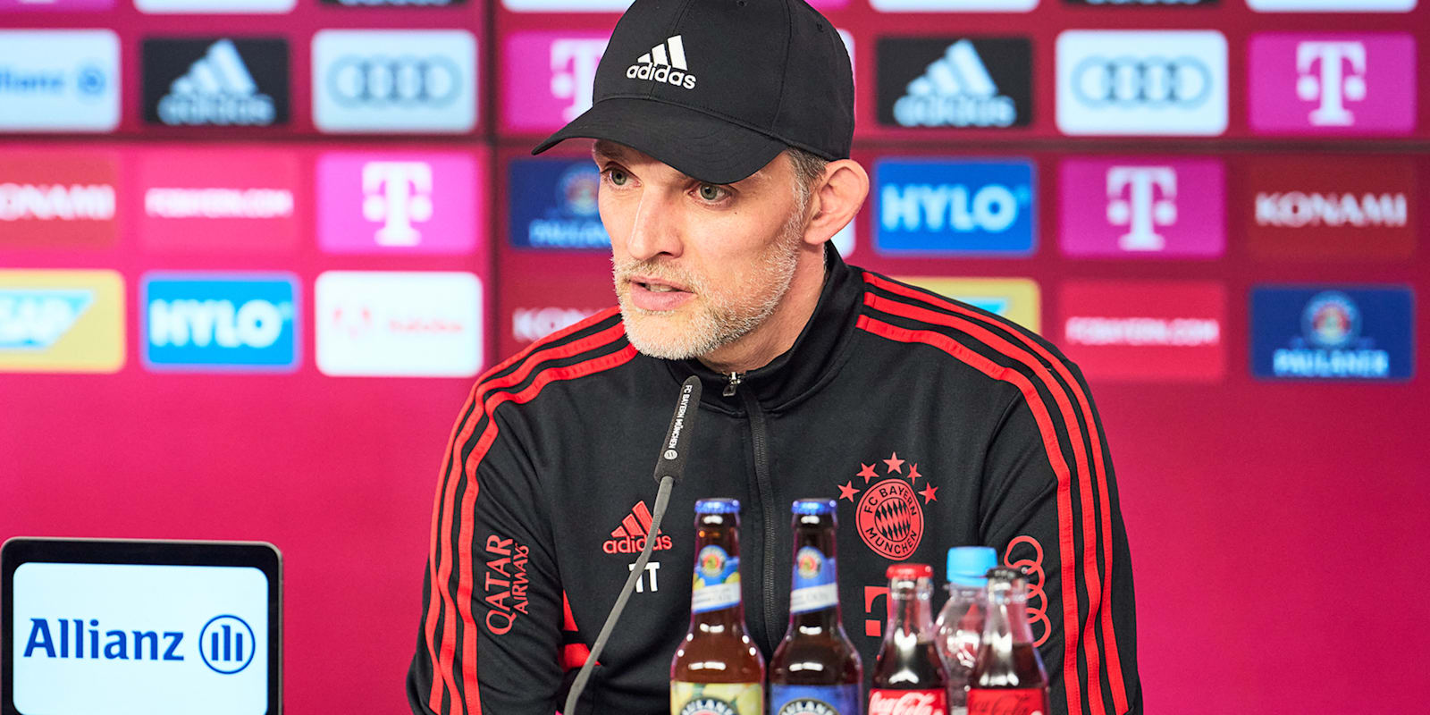 Thomas Tuchel Pressetalk FC Bayern