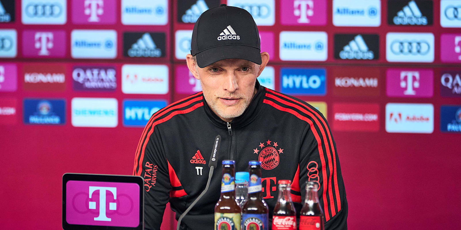 Thomas Tuchel Pressetalk FC Bayern