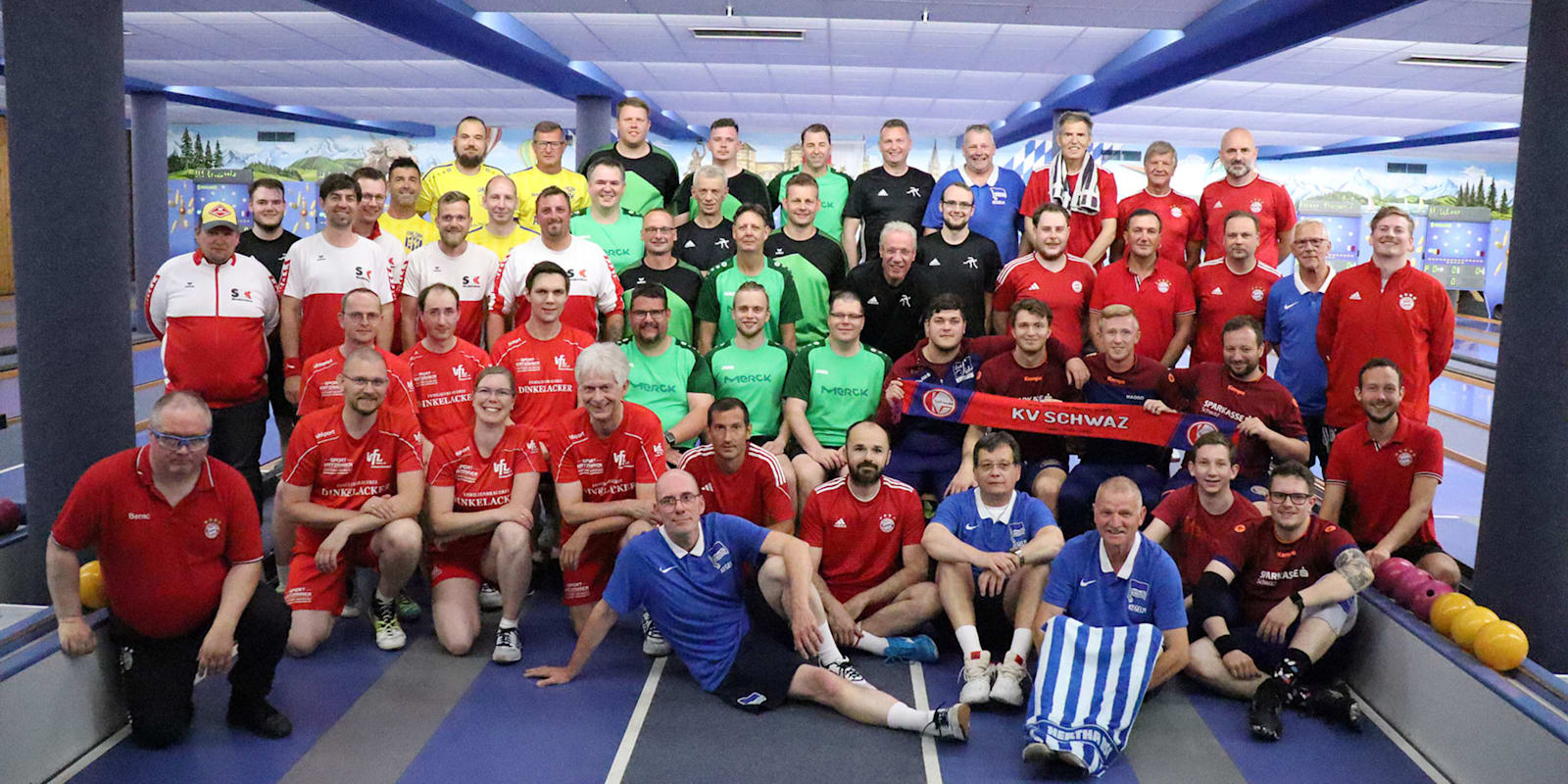 Jubiläumsturnier 40 Jahre Kegeln FC Bayern