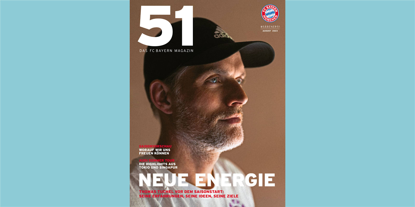 Cover des FC Bayern Magazin 51 August 2023