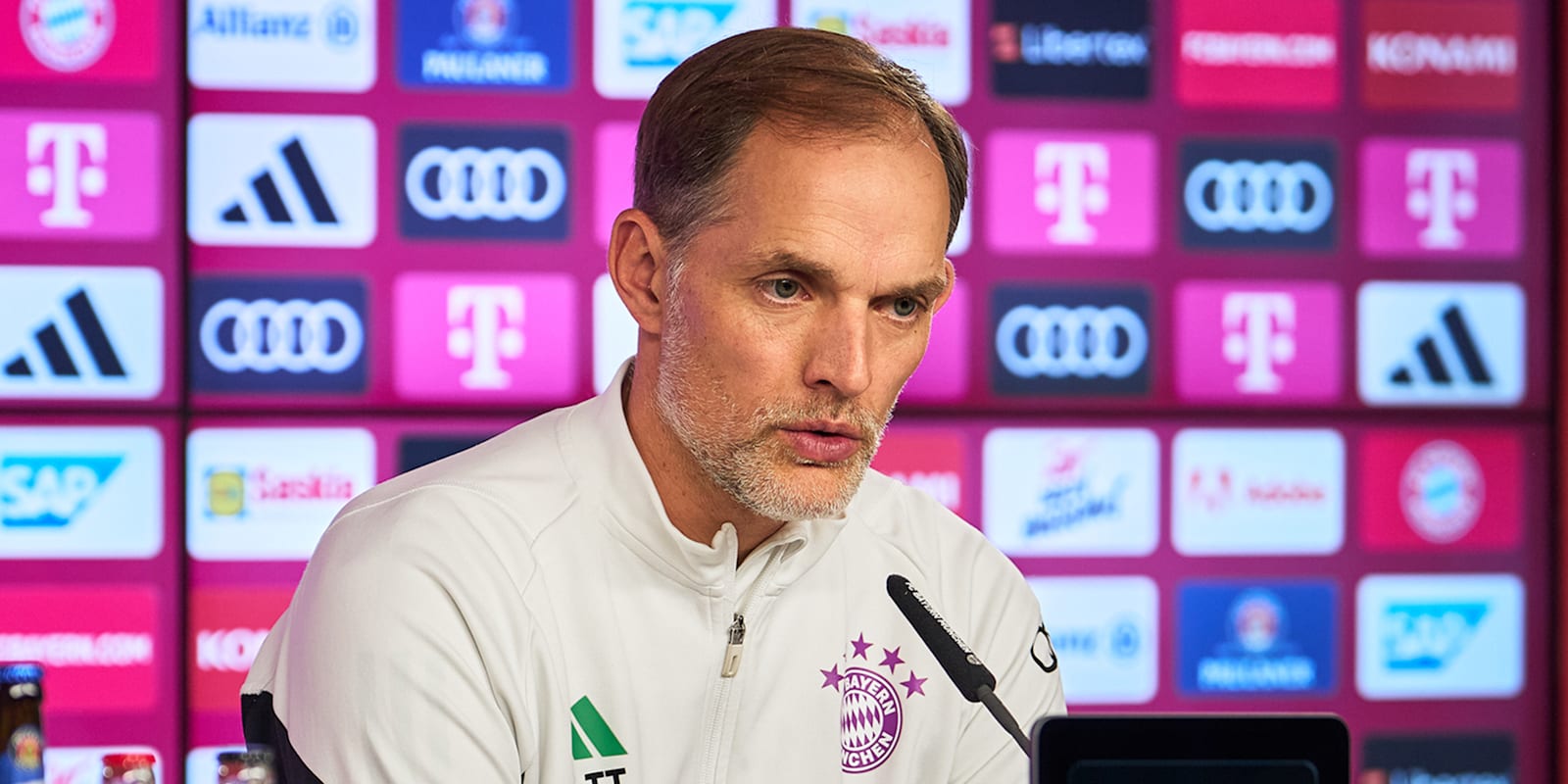 Thomas Tuchel Pressetalk FC Bayern