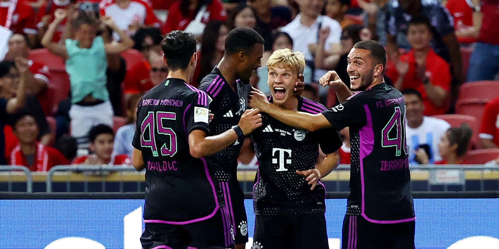 Frans Krätzig FC Bayern gol mes agosto 2023