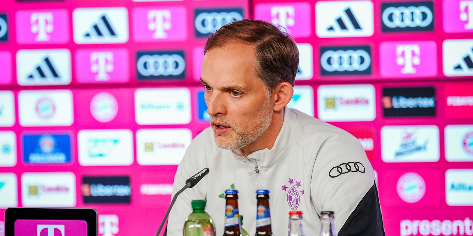 Thomas Tuchel Pressetalk FC Bayern