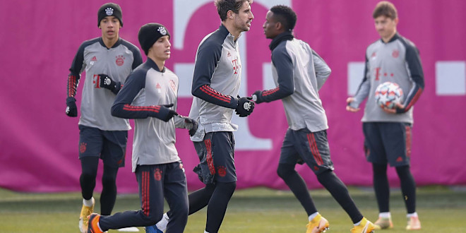Video Final Training Before Champions League Clash