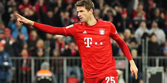 Im Video Thomas Muller Trifft Auf Lieblingsgegner Werder Bremen