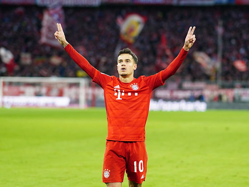 Philippe coutinho hot sale bayern munich jersey