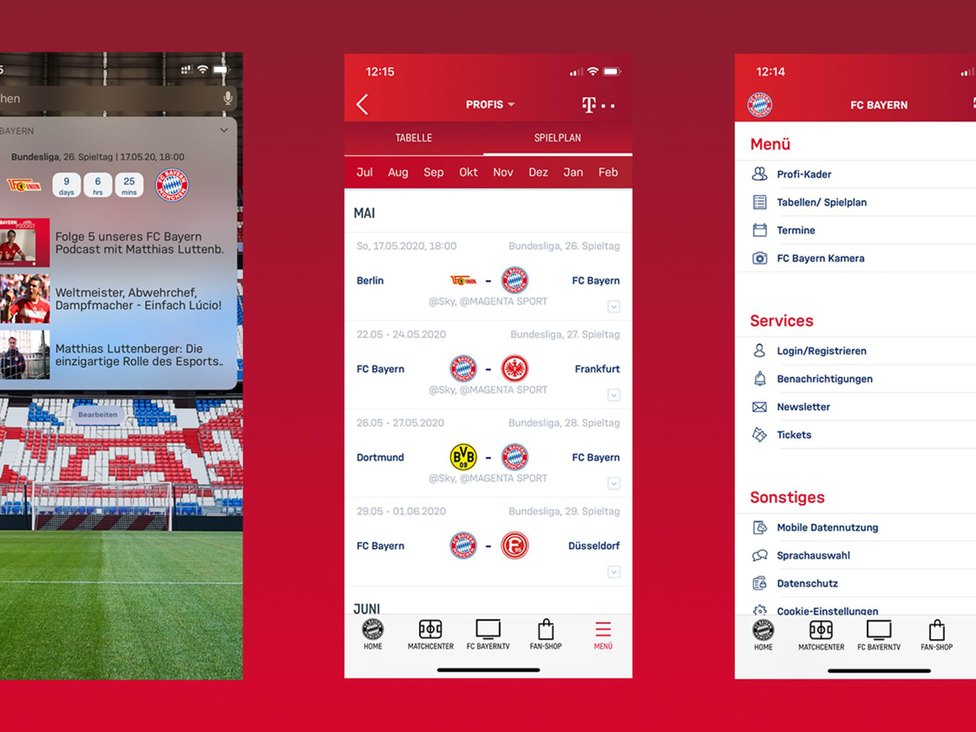 FC Bayern App ➤ All FCB-Apps for Android, iOS & Smart TV