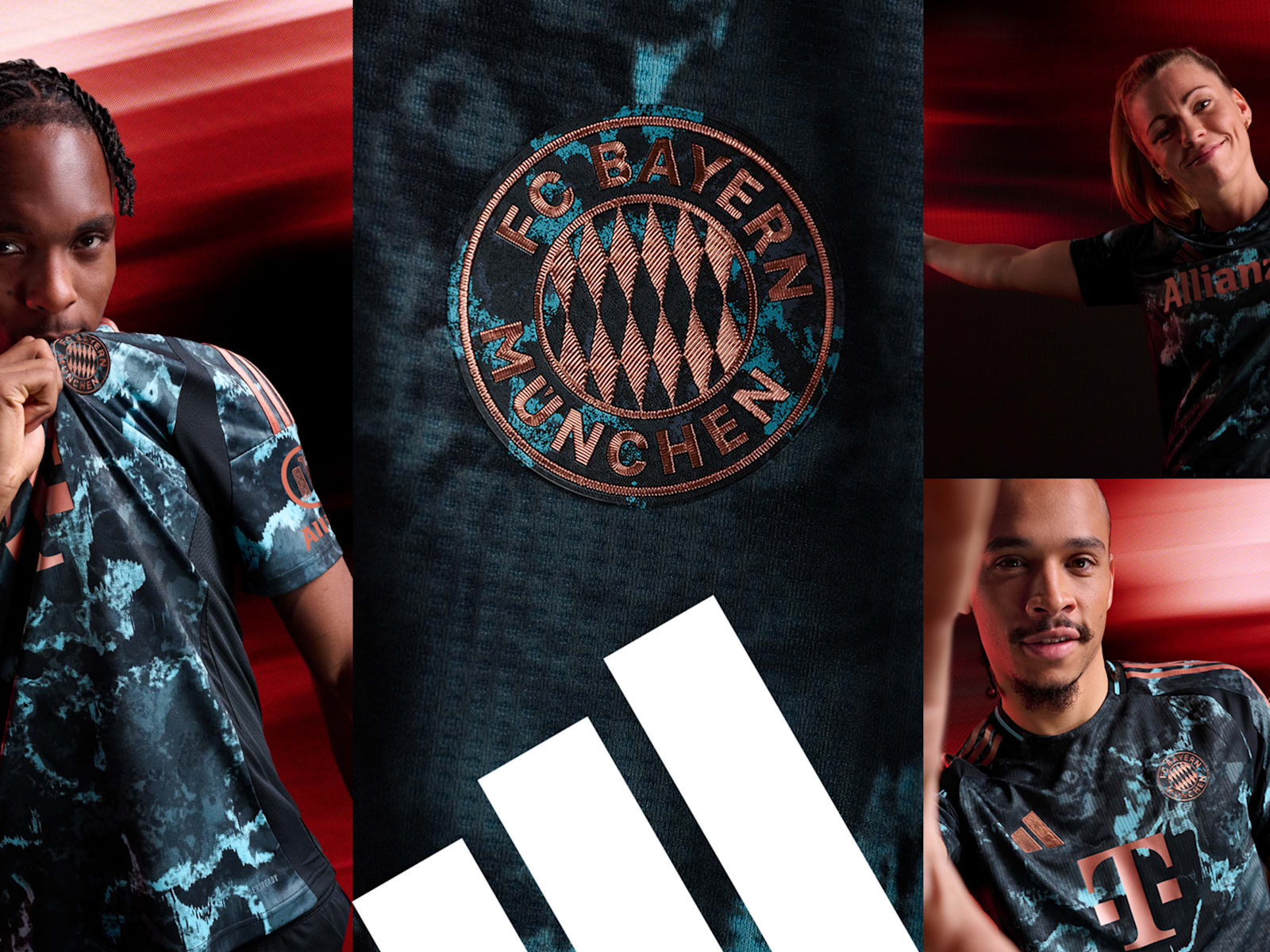  New FC Bayern away jersey for 2024/25 Motiv 