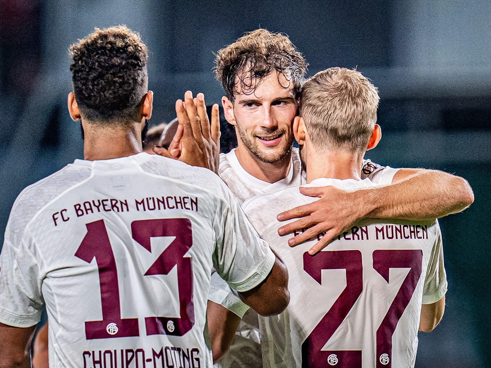 FC Bayern, Leon Goretzka, celebration