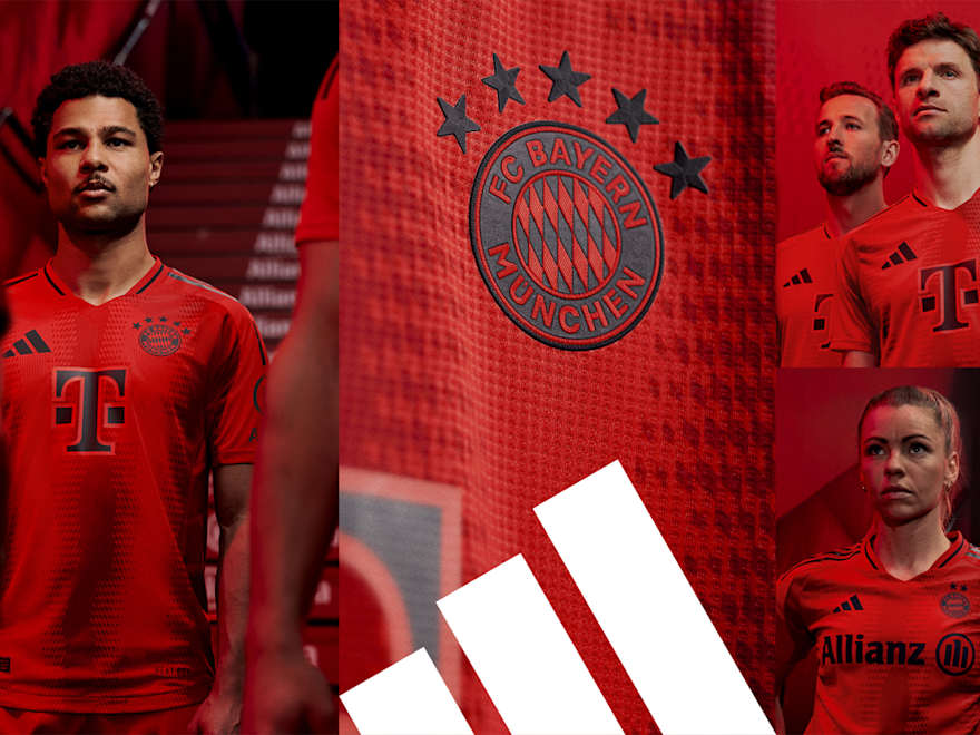 New FC Bayern home jersey for 2024 25