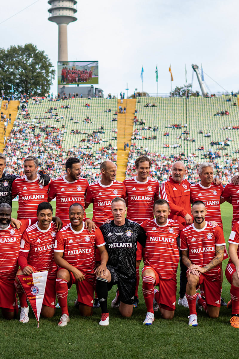 Victory in the legends derby!, FC Bayern vs. 1860 München 8-6