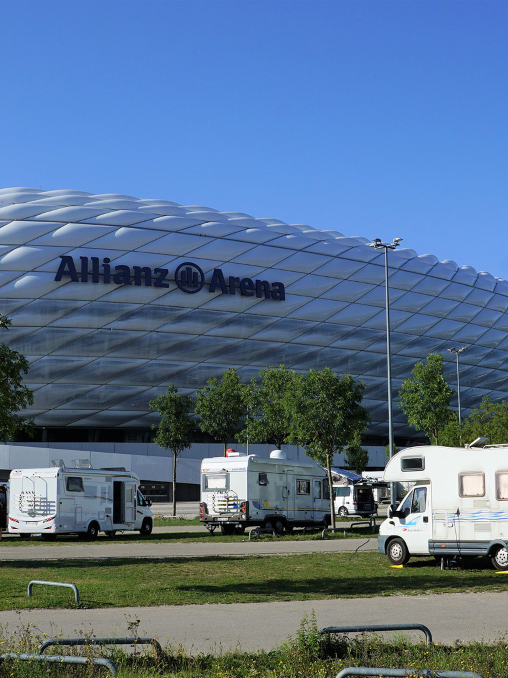 Parking for caravans and motorhomes