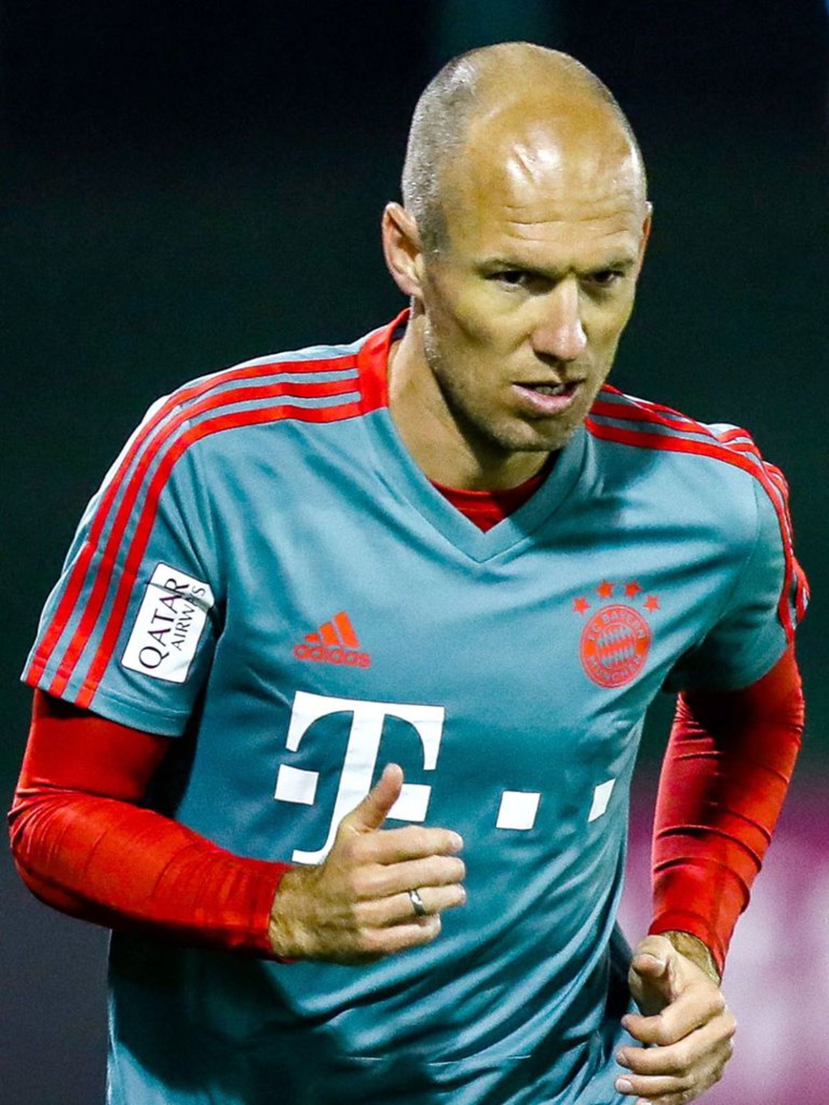 Arjen Robben On The Right Track Fc Bayern Munich